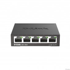 D-Link DGS-1005D/R1A Неуправляемый коммутатор с 5 портами 10/100/1000Base-T