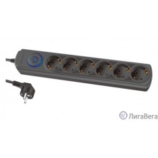 Ippon Сетевой фильтр BK-6-EU-1.8-16-B 1.8м (6 розеток) черный (коробка) (1804837)