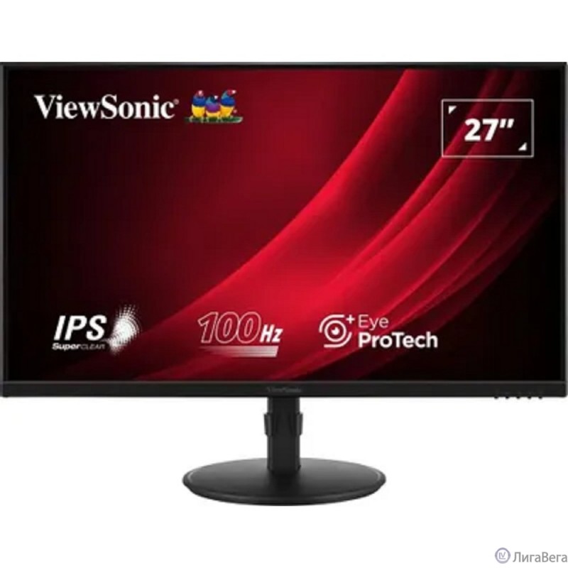LCD ViewSonic 27″ VA2708-HDJ черный {IPS 1920x1080 100Hz 250cd D-Sub HDMI DisplayPort HAS Pivot In} LCD ViewSonic 27″ VA2708-HDJ черный {IPS 1920x1080 100Hz 250cd D-Sub HDMI DisplayPort HAS Pivot In}