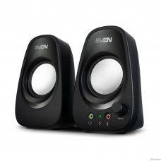 Колонки SVEN 190, 2.0, чёрный, USB, мощность 2x3 Вт(RMS)
