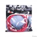 REM Шнур питания с фиксатором IEC 60320 C13/IEC 60320 C14, 10 А / 250 В (3 * 1,0), длина 3 м, красный R-10-Cord-C13-C14-3-Red