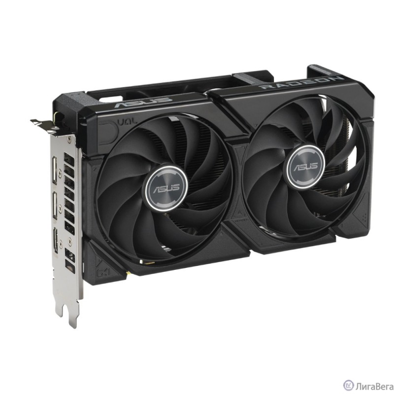 Видеокарта ASUS AMD Radeon RX9060XT 16Gb DDR6 128 bit 2*DP/HDMI 2FAN (DUAL-RX9060XT-16G) RTL