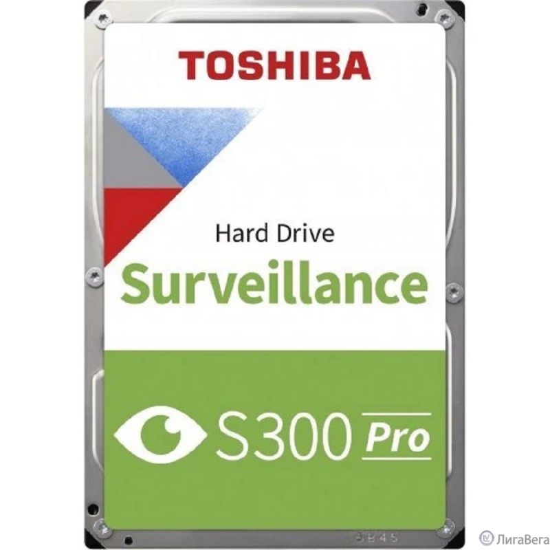 10TB Toshiba Surveillance S300 Pro (MD10ADA10TV) {SATA 6.0Gb/s, 7200 rpm, 512Mb buffer, 3.5″ для видеонаблюдения}
