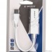 Gembird Сетевой адаптер Ethernet  USB 3.0 - Gigabit Ethernet adapter, пластик, белый, RTL8153 (NIC-U11)