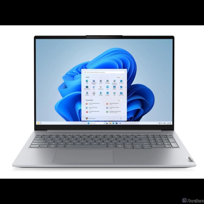 Lenovo ThinkBook 16 G8 IRL [21SH00JEFW] (КЛАВ.РУС.ГРАВ.) Arctic Grey 16″ {WUXGA IPS i5-13420H/16GB/512GB SSD/DOS}