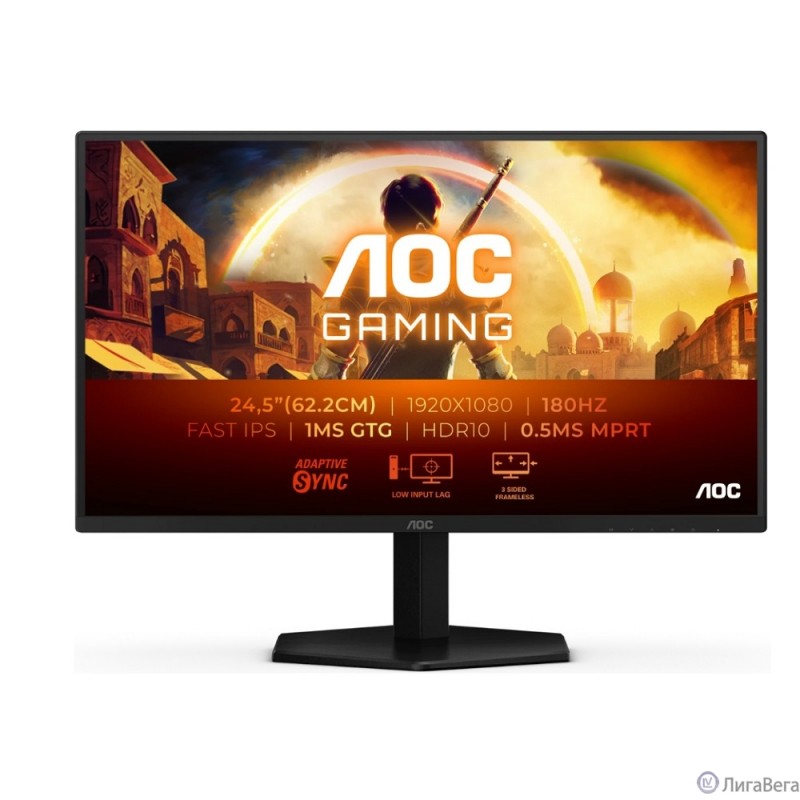 LCD AOC 24.5″ 25G42E {IPS 1920x1080 180Hz 1ms 300cd HDMI DisplayPort HDR10 Internal VESA} LCD AOC 24.5″ 25G42E {IPS 1920x1080 180Hz 1ms 300cd HDMI DisplayPort HDR10 Internal VESA}