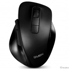 Беспроводная мышь RX-525SW чёрная (бесшумн. кл., 5+1кл. 600-1400DPI, Soft-touch, блист.)