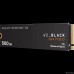 WD SSD Black SN7100, 500GB, M.2(22x80mm), NVMe, PCIe 4.0 x4, TLC, WDS500G4X0E