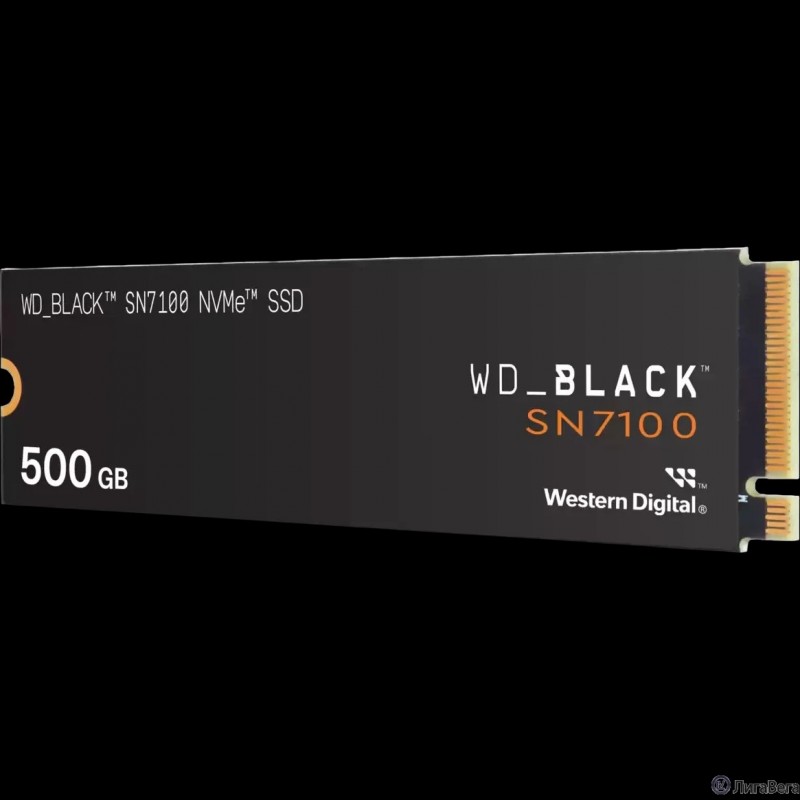 WD SSD Black SN7100, 500GB, M.2(22x80mm), NVMe, PCIe 4.0 x4, TLC, WDS500G4X0E