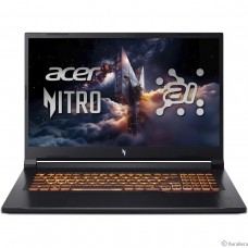 Acer Nitro V 17 AI ANV17-41-R6A6 [NH.QYVCD.005] Black 17.3″ {FHD Ryzen 7 260 /16Gb/ SSD1Tb /RTX 5060 8Gb/ noOs}