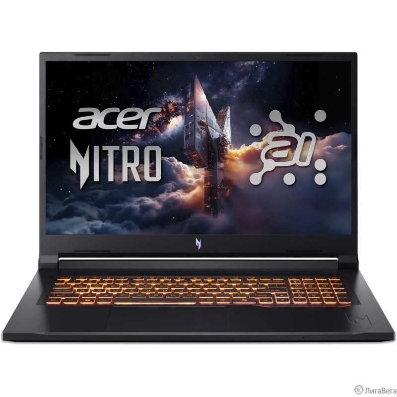 Acer Nitro V 17 AI ANV17-41-R6A6 [NH.QYVCD.005] Black 17.3″ {FHD Ryzen 7 260 /16Gb/ SSD1Tb /RTX 5060 8Gb/ noOs}