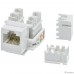 5bites Модуль KJU55-01W KEYSTONE JACK / UTP / 5E / 110 IDC / 90°