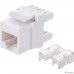 5bites Модуль KJU55-02W KEYSTONE JACK / UTP / 5E / 110 IDC / 180°