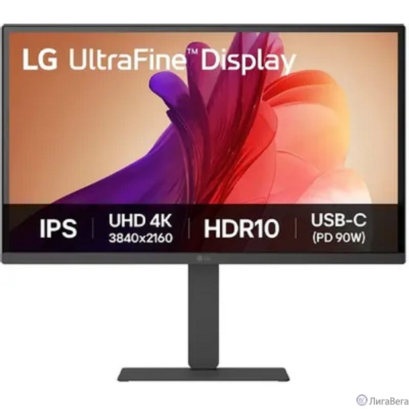 LCD LG 27″ 27U730A-B {IPS 3840x2160 60Hz 5ms 300cd 1000:1 2xHDMI2.0 DisplayPort1.4 2xUSB3.0 USB-C(90W PD) Speakers HAS VESA}