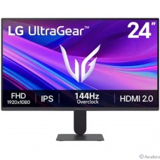 LCD LG 23.8″ 24G411A-B {IPS 1920x1080 144Hz 5ms 250cd 1500:1 HDMI2.0 DisplayPort1.4 NVIDIA G-Sync FreeSync HDR10 VESA}