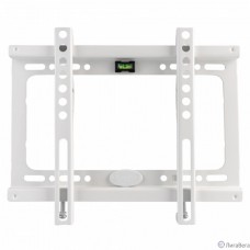 Kromax IDEAL-5W white,  Кр. стал. наст. для TV 15″-47″, max 35 кг, 0 ст св., от ст. 20 мм, max VESA 200x200 мм.