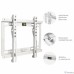 Kromax IDEAL-5W white,  Кр. стал. наст. для TV 15″-47″, max 35 кг, 0 ст св., от ст. 20 мм, max VESA 200x200 мм.