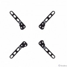 Kromax ADAPTER-200 black,  Кр. стал. наст. для TV 15″-42″, max 20 кг, max VESA 200x200 мм.