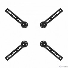 Kromax ADAPTER-400 black,  Кр. стал. наст. для TV 20″-65″, max 40 кг, max VESA 400x400 мм.