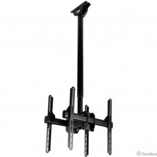 Arm Media LCD-1750 black 26″-65″ макс.2x45 кг потолочный наклон