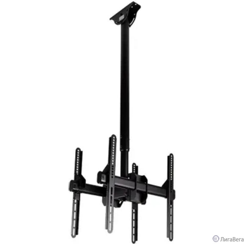 Arm Media LCD-1750 black 26″-65″ макс.2x45 кг потолочный наклон