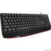 Defender Клавиатура Atom HB-546 RU,черный,104+FN,1.8м 