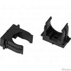 Эра Б0062030 Крепеж-клипса CLIP-20-B-MP для трубы прямой монтаж черная d20 мм ( упаковка 100 шт)