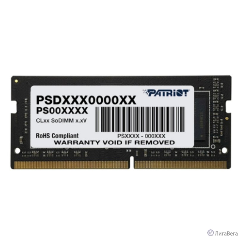 Модуль памяти SODIMM DDR4-3200 8GB PSD48G32002S PATRIOT