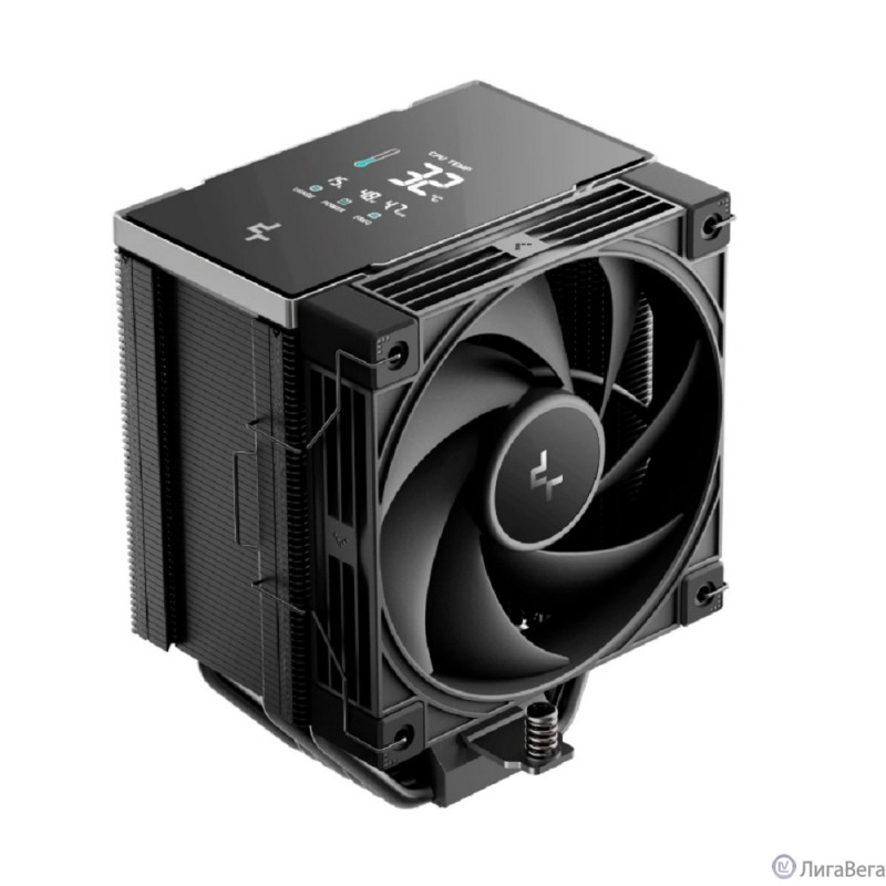 Cooler Deepcool AK700 Digital NYX Soc-AM5/AM4/1200/1700/1851 черный 4-pin Cooler Deepcool AK700 Digital NYX Soc-AM5/AM4/1200/1700/1851 черный 4-pin