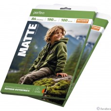 Perfeo фотобумага A4 190 г/м2 матовая 100л (PF-MTA4-190/100)(M16)