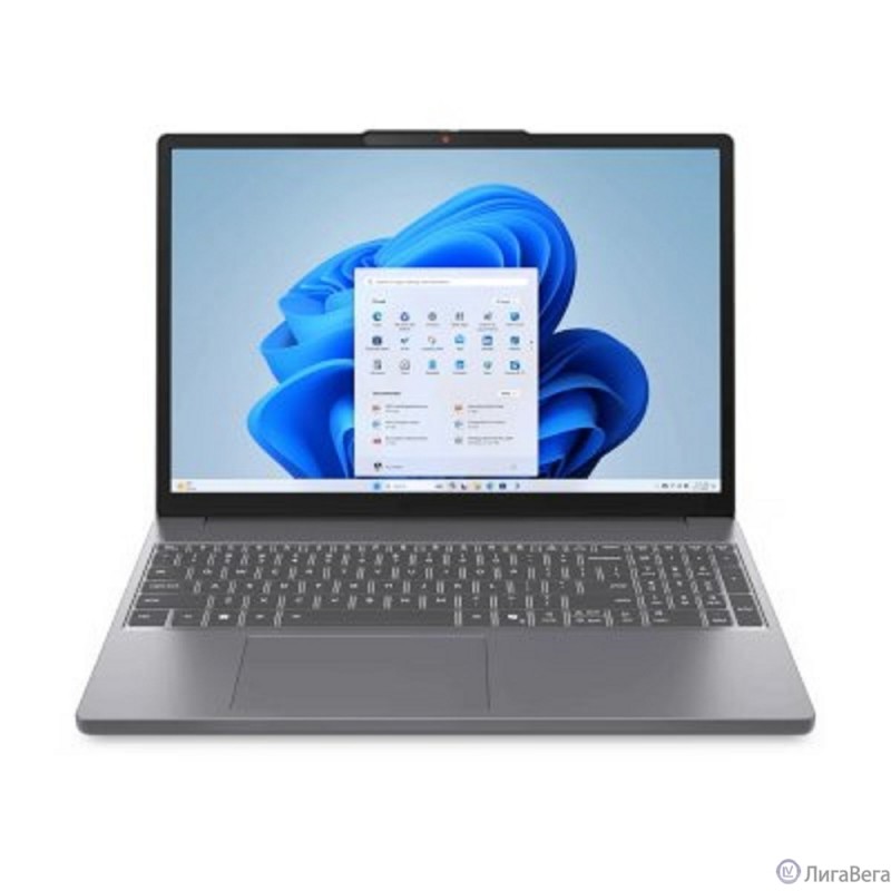 Lenovo IdeaPad Slim 3 15IRH10 [83K100DUPS] (КЛАВ.РУС.ГРАВ.) Luna Grey 15.3″ {WUXGA IPS 300nits i5-13420H/16GB/512GB SSD/DOS}