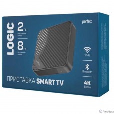 Perfeo SMART TV BOX приставка ″LOGIC 2/8″,Allwinner H313,Android 10, 2Gb/8Gb,Пульт Bluetooth