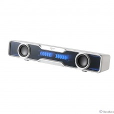 EDIFIER QS30 white {2,5 Вт + 2,5 Вт;90 Гц – 18 кГц; Bluetooth v5.4; Размеры: (Ш * В * Г): 428,7 * 77.2 * 89 мм;1,18 кг}