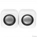 RITMIX SP-3010 white {RMS: 5 Вт (2 х 2,5 Вт), Диаметр динамиков: 2’’,  Частотный диапазон: 100 -20 кГЦ, Отношение сигнал/шум: ?80 дБ}