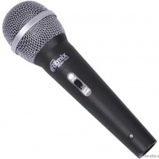 RITMIX RDM-150 (Black) {50 Гц - 10 кГц, 600 Ом, чувств. микр. -50 дБ, выход Jack 6.3 мм, 50 x 50 x 180 мм, длина кабеля 4 м, пластик}