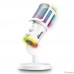 RITMIX RDM-178 USB Gaming White {подкл. Type-C - USB A / Type-C, Jack 3,5 мм на наушники, подсветка, шумоподавление; размеры микрофона: 5 * 15* 5 см}
