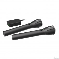 RITMIX RWM-302 black {Част. хар-ка: 50 Гц-15 кГц, сопрот.: 600 Ом, чувств.: -72 дБ,пит. микрофона: 1,5 В, пит. приемника: 1,5 В}