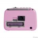 RITMIX RPR-033 PINK {Радиоприёмник порт 3хдиапазонный FM/AM/SW, Bluetooth v.5.3, воспр. с USB и с карт памяти micro SD (до 32Gb),  динамик 52мм 5 Вт 4 Ом}