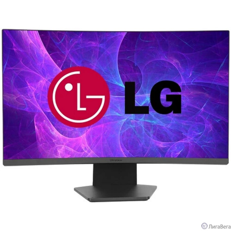 LCD LG 27″ 27GS60QC-B {VA curved 2560x1440 180Hz 1ms 178/178 300cd 3000:1 2xHDMI2.0 DisplayPort1.4}