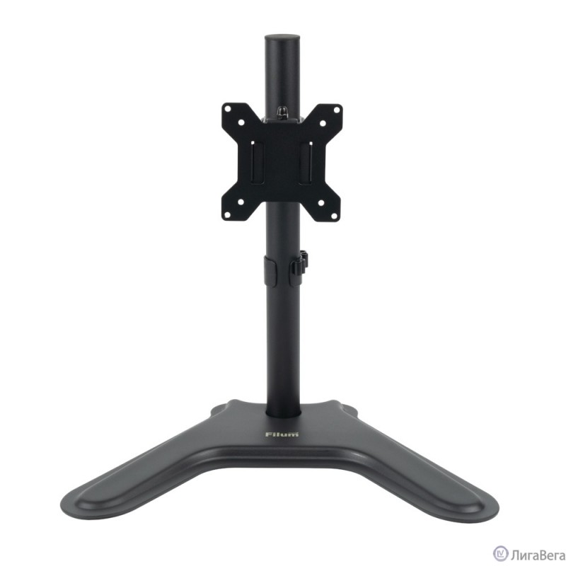 Кронштейн для монитора Filum FL-DMT001SB черный, подставка на стол, один монитор, VESA: 75/100, 10-32 дюйма, до 8 кг (00-01214165)