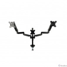 Кронштейн для монитора Filum FL-DMG003TB черный, три монитора, VESA: 75/100, 10-32 дюйма, до 10 кг (00-01215495)