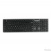 Клавиатура беспроводная Gembird KBW-8460, 103кл+5 доп, 12Fn, ножничная, тихая, BT 5.0/2.4 ГГц, черная