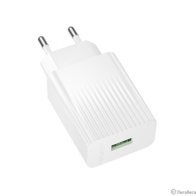 BOROFONE BAS72A/ Сетевое ЗУ/ QC 3.0/ 1 USB/ Выход: 18W/ белый