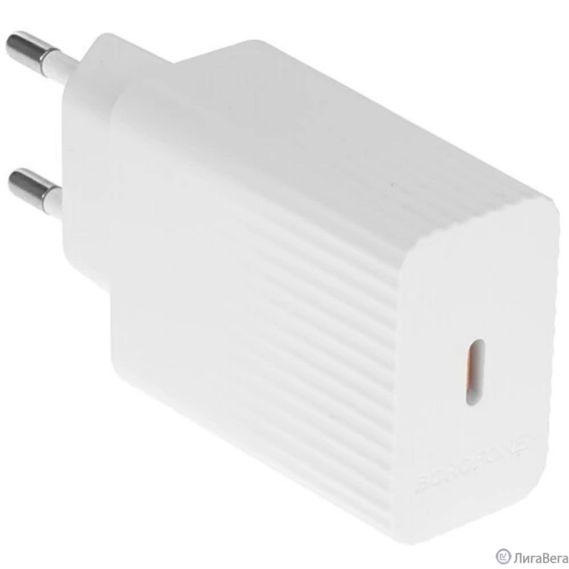 BOROFONE BAS73A/ Сетевое ЗУ/ PD/ 1 разъём Type-C/ Выход: 20W/ черный