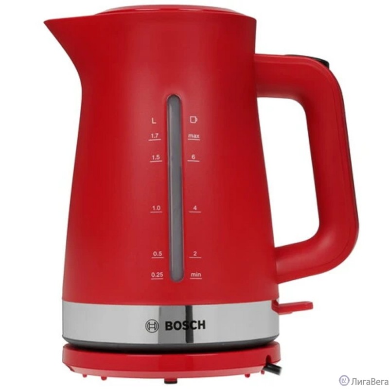 Электрочайник Bosch TWK4M224 красный