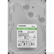 8TB Toshiba Surveillance S300 Pro (MD10ADA800V )  3.5″ 7200RPM 256MB SATA 