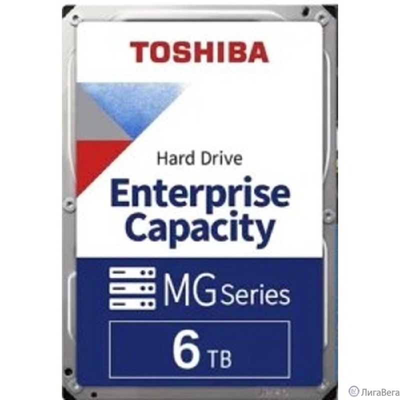 6TB Toshiba Enterprise Capacity (MG06SCA600A)  {SAS-III, 7200 rpm, 256Mb buffer, 3.5″}