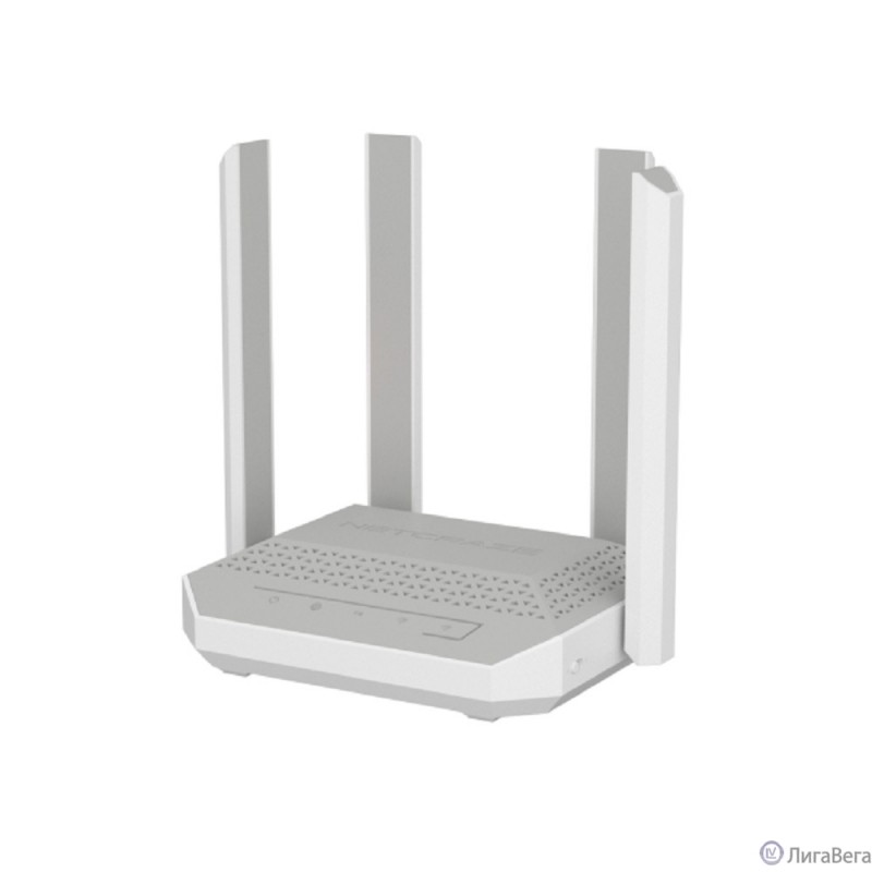 Netcraze Challenger (NC-3910) Мультигигабитный интернет-центр с Mesh Wi-Fi 6 AX3000, 2 портами 2.5 Gigabit Ethernet и переключателем режима роутер/ретранслятор