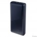 Perfeo Powerbank 20000 mah + In Micro usb+Type-C /Out USB 1 А, 2.1A /Black
