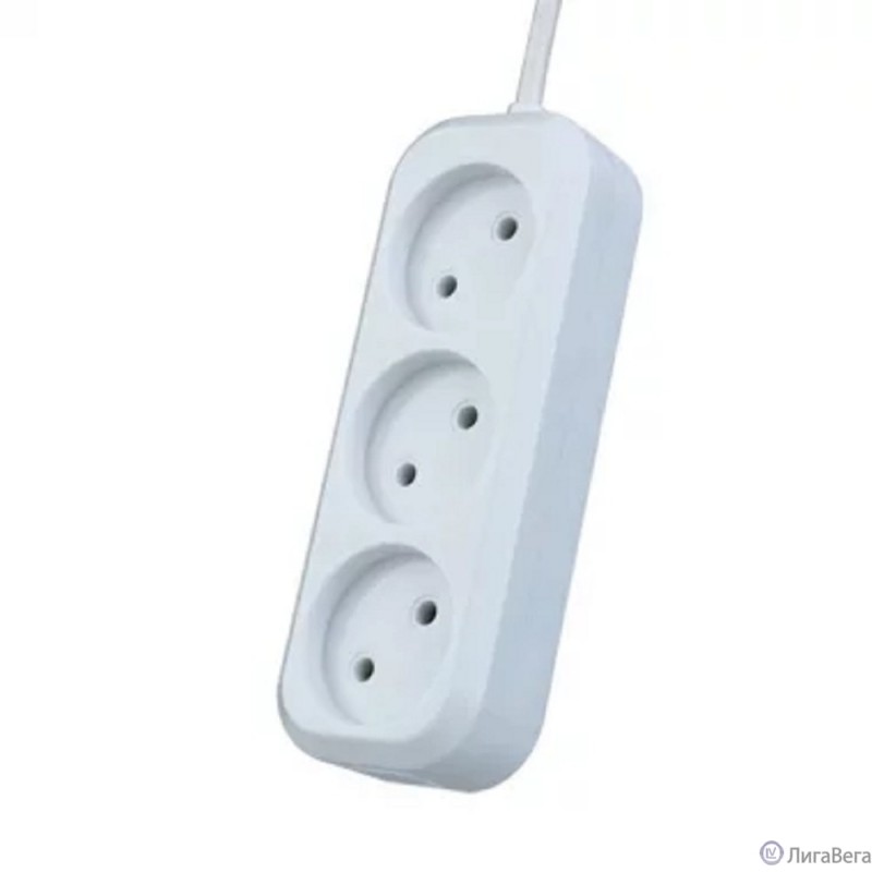 Perfeo сетевой удлинитель без заземления ″RU POWER″, 5,0м, 3 розетки, белый (Р16-012) Perfeo сетевой удлинитель без заземления ″RU POWER″, 5,0м, 3 розетки, белый (Р16-012)